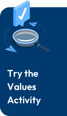 Values Assessment Button Values Assessment Button